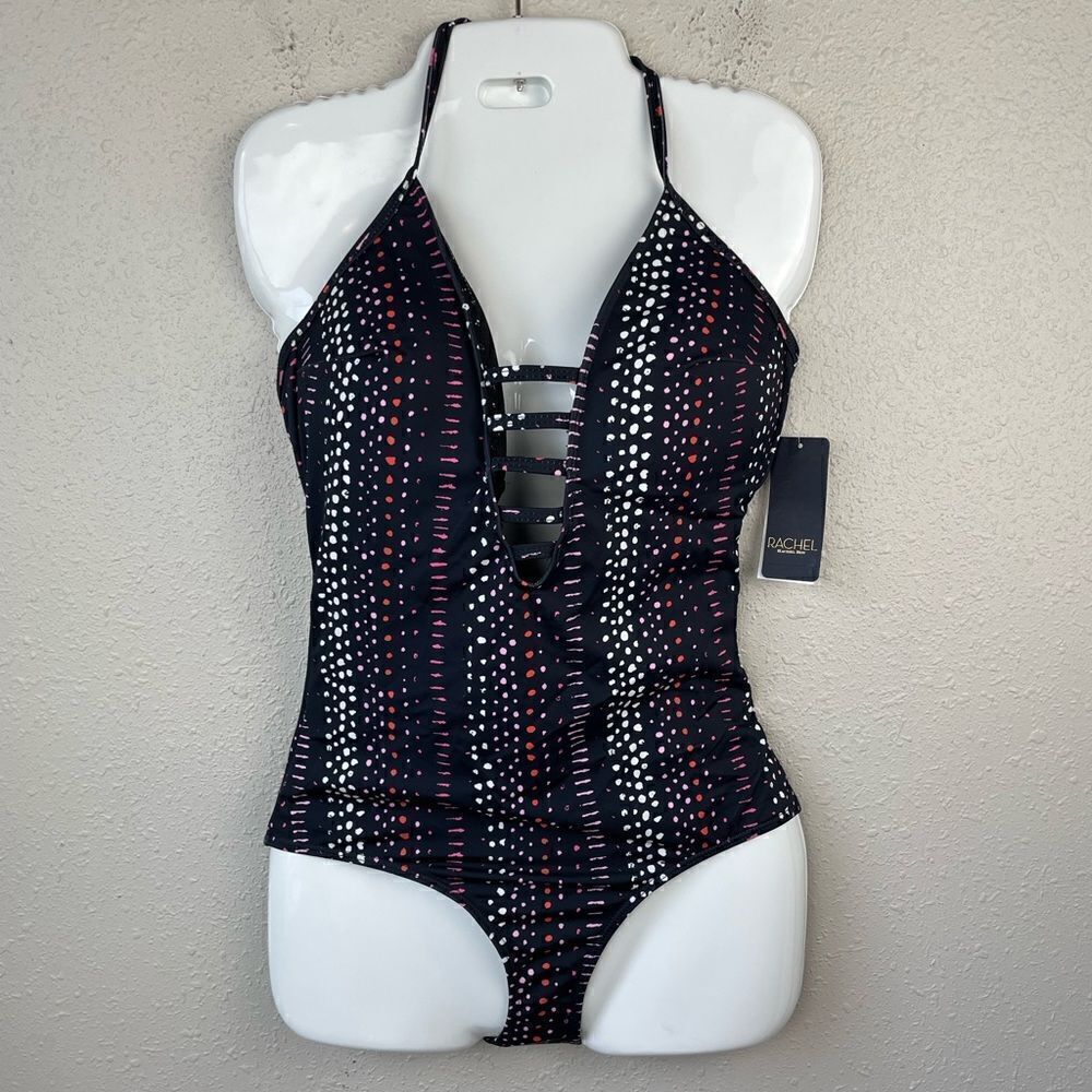 NWT RACHEL Rachel Roy One Piece Swim Suit Size S